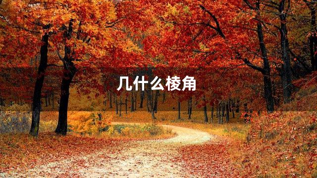 几什么棱角