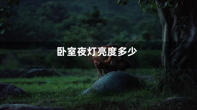 卧室夜灯亮度多少