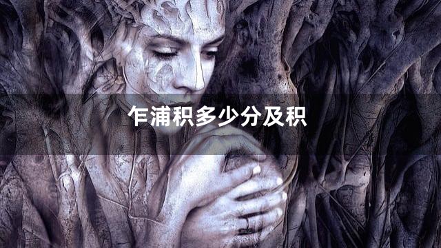 乍浦积多少分及积