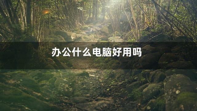 办公什么电脑好用吗