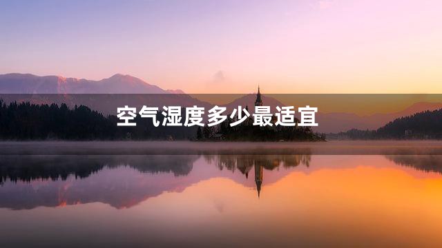 空气湿度多少最适宜