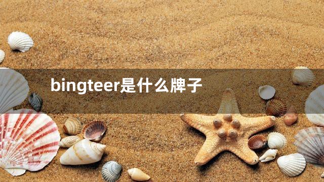 bingteer是什么牌子