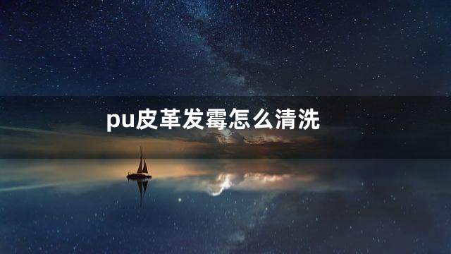 pu皮革发霉怎么清洗