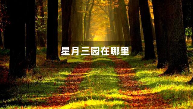 星月三园在哪里