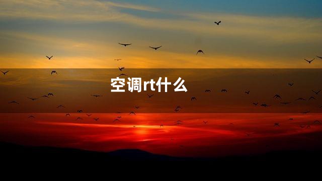 空调rt什么