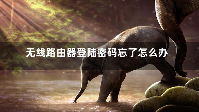 无线路由器登陆密码忘了怎么办