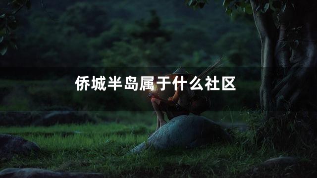 侨城半岛属于什么社区