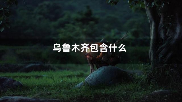 乌鲁木齐包含什么