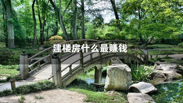 建楼房什么最赚钱