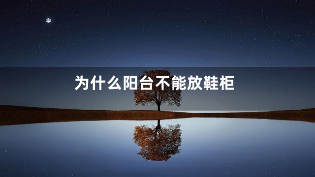 为什么阳台不能放鞋柜