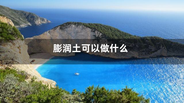 膨润土可以做什么