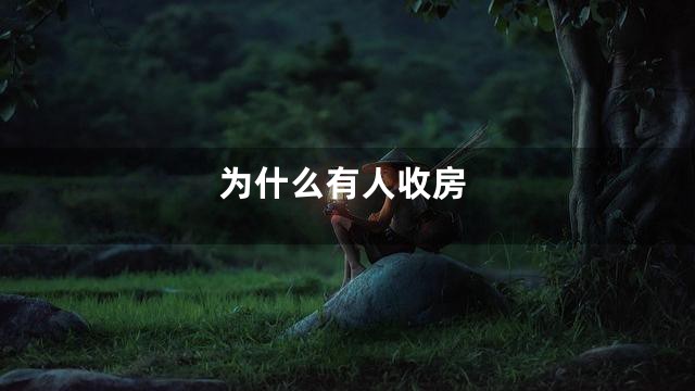 为什么有人收房