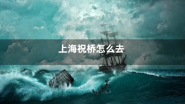 上海祝桥怎么去