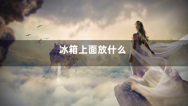 冰箱上面放什么