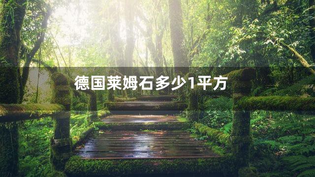 德国莱姆石多少1平方