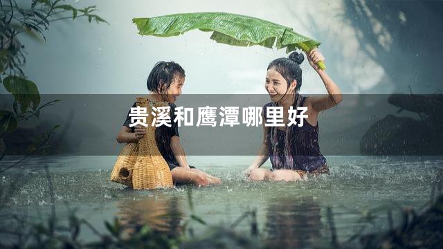 贵溪和鹰潭哪里好