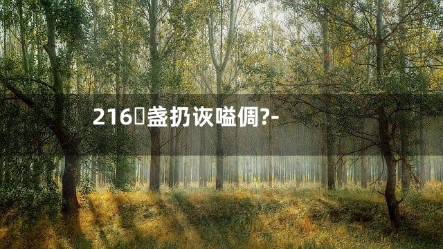 216盏扔诙嗌倜?-