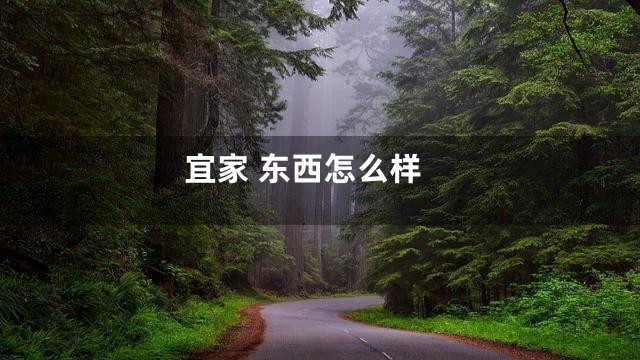 宜家 东西怎么样