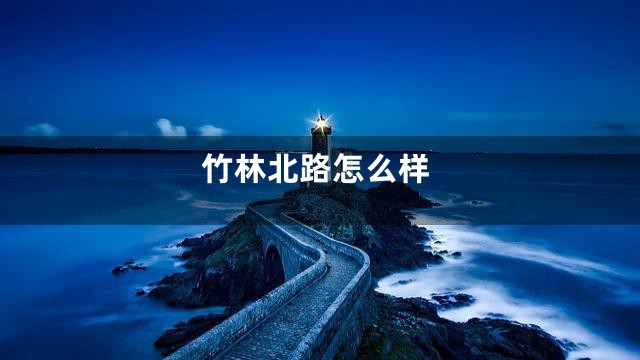 竹林北路怎么样