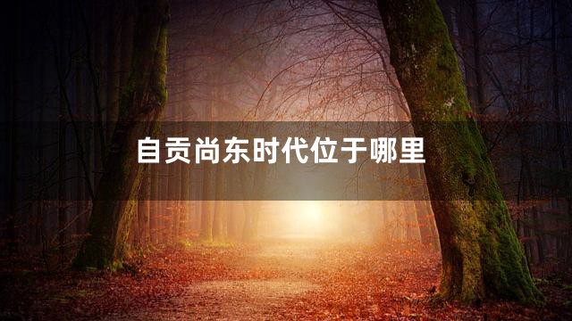自贡尚东时代位于哪里