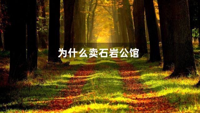 为什么卖石岩公馆