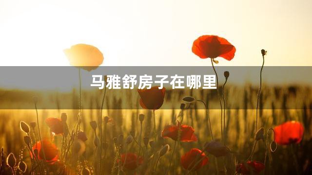 马雅舒房子在哪里