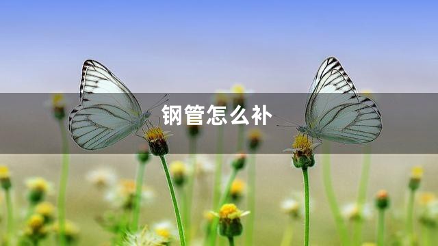 钢管怎么补
