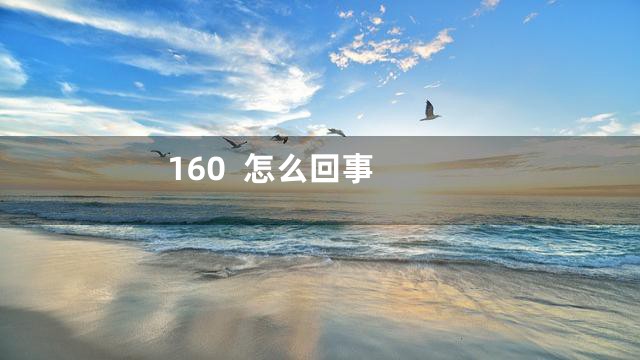 160  怎么回事