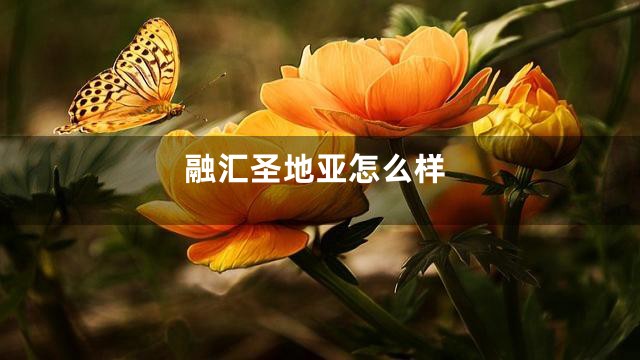 融汇圣地亚怎么样