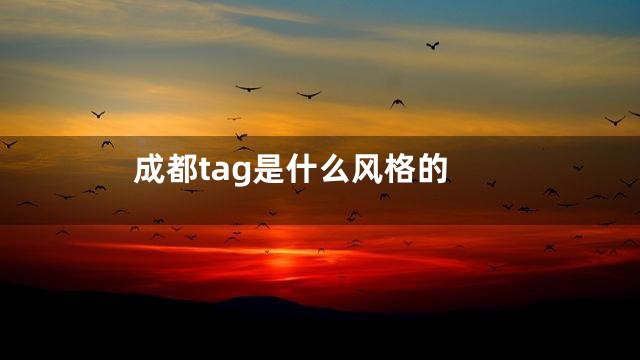 成都tag是什么风格的