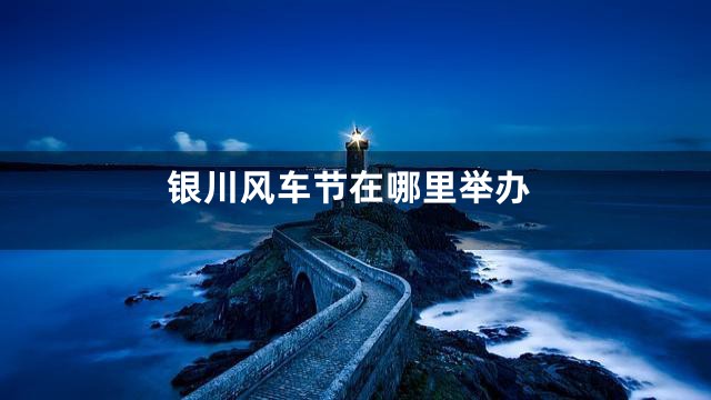 银川风车节在哪里举办
