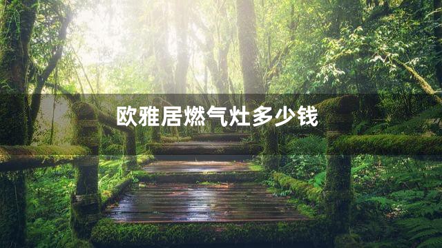 欧雅居燃气灶多少钱