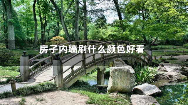 房子内墙刷什么颜色好看