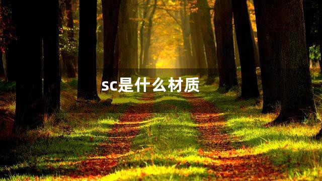 sc是什么材质