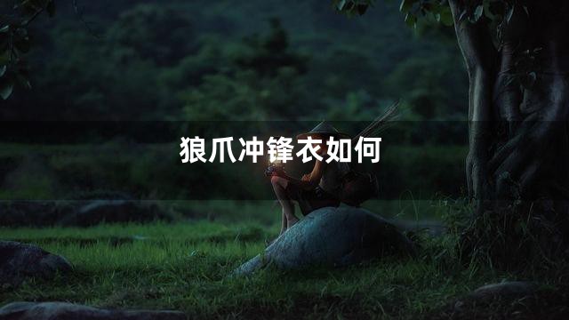 狼爪冲锋衣如何