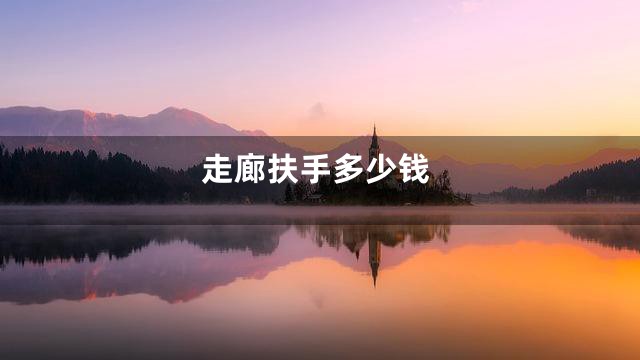 走廊扶手多少钱