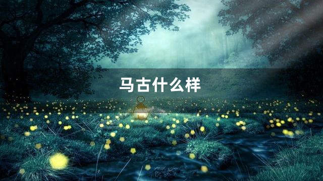 马古什么样