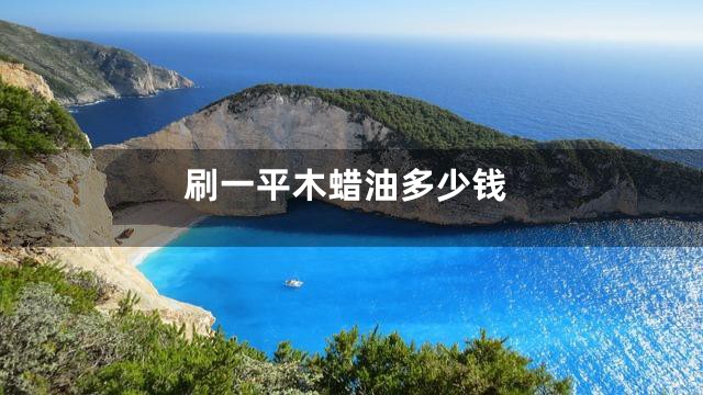 刷一平木蜡油多少钱