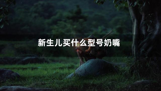 新生儿买什么型号奶嘴
