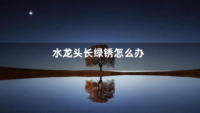 水龙头长绿锈怎么办