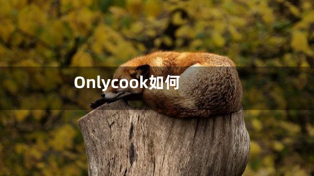 Onlycook如何