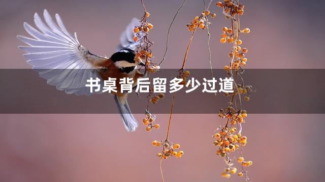 书桌背后留多少过道