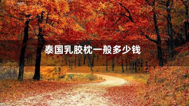 泰国乳胶枕一般多少钱