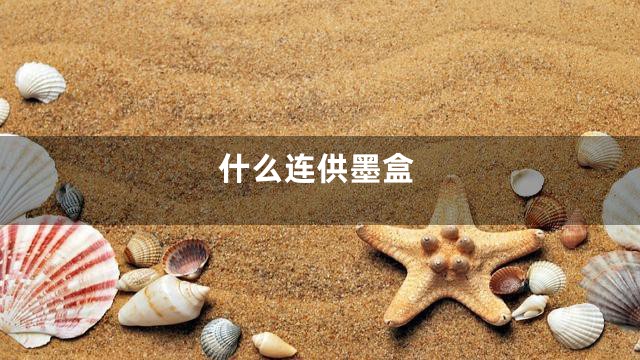 什么连供墨盒