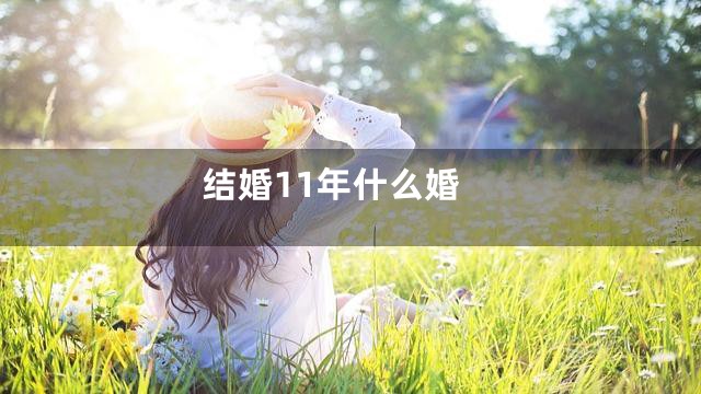 结婚11年什么婚