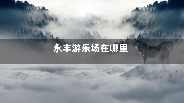 永丰游乐场在哪里