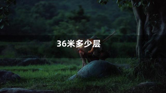 36米多少层