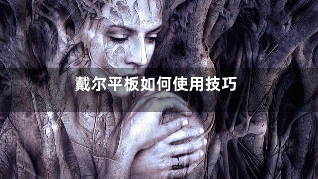 戴尔平板如何使用技巧