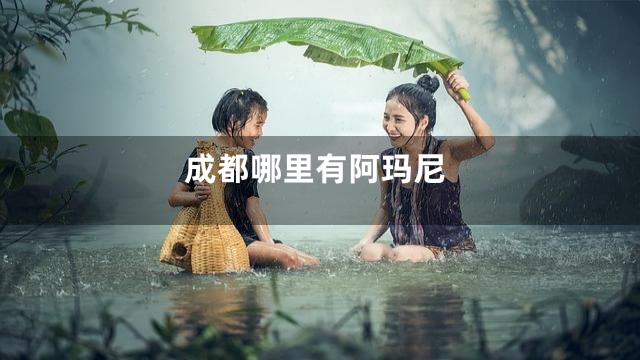 成都哪里有阿玛尼