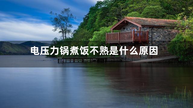 电压力锅煮饭不熟是什么原因